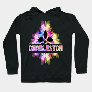 Charleston Tie Dye Watercolor Gift Souvenir Hoodie